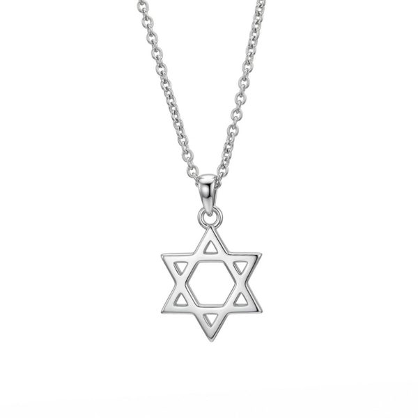 שרשרת מגן דוד כסף 925