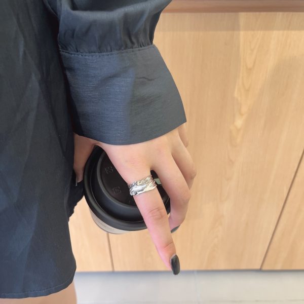 טבעת רחבה כסף 925