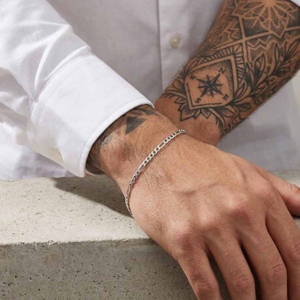 צמיד פיגרו 4 מ"מ כסף 925